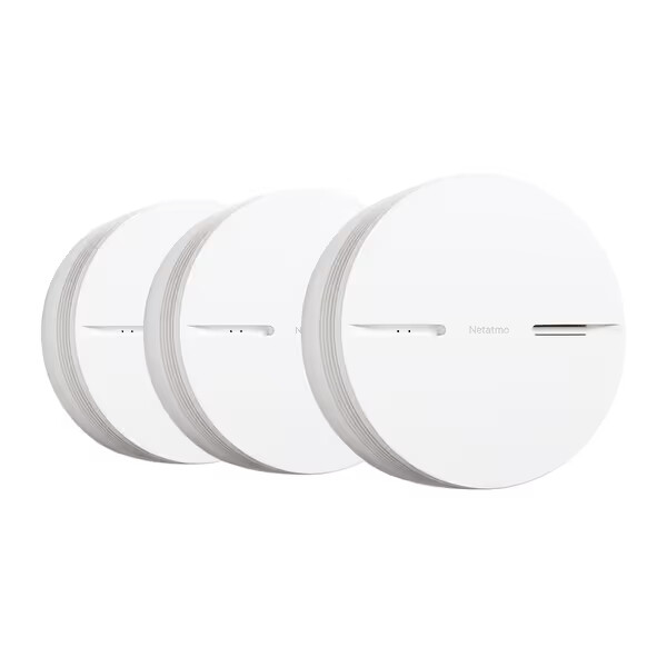smart smoke detector pack x 3