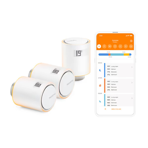 additional smart thermostatic head pack x 3