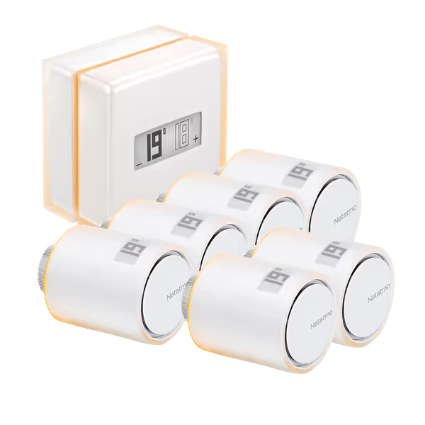 smart thermostat pack 6 additional thermostatic heads