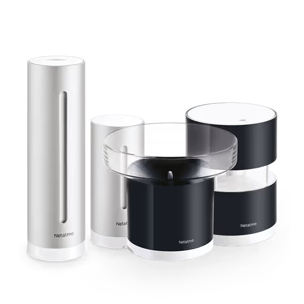 smart weather station pack rain gauge anemometer